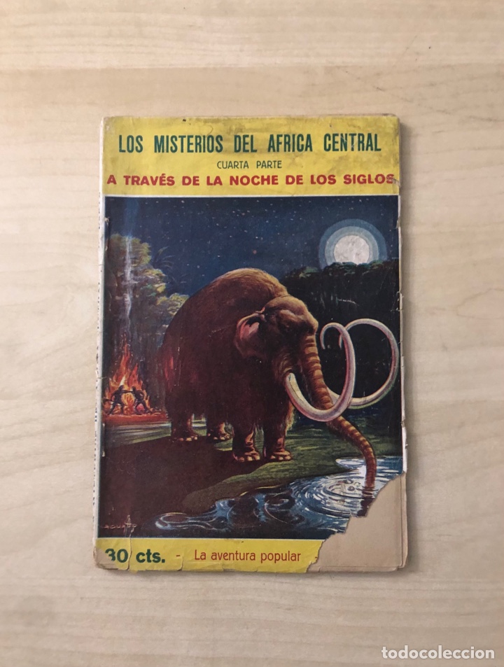 Comics : LA AVENTURA POPULAR, LOS MISTERIOS DEL AFRICA CENTRAL, 4&ordf; PARTE, (PUBLICACIONES IBERIA)