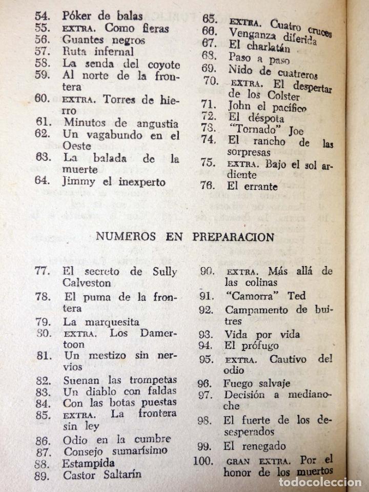 C&oacute;mics: TEXAS RANGER 76. EL ERRANTE. D&oacute;lar, 1960 - Foto 5