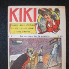 Cómics: KIKI-AVENTURAS-Nº9-LA CARRERA DE LA MUERTE-EDITORIAL EL GATO NEGRO-VER FOTOS-(K-5875)