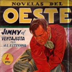 Cómics: M. L. ESTEFANÍA : JIMMY EL VENTAJISTA (NOVELAS DEL OESTE CLIPER). Lote 322712268