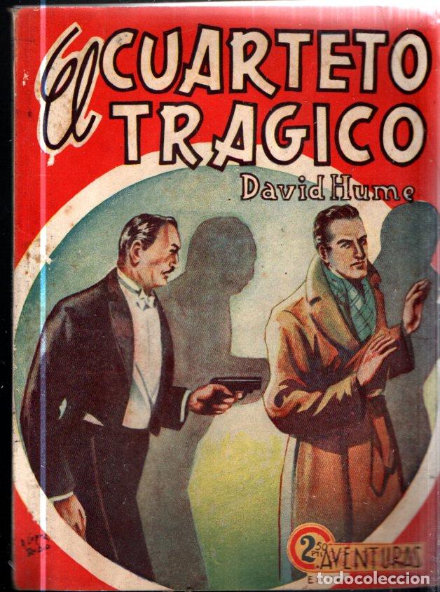C&oacute;mics: DAVID HUME : EL CUARTETO TR&Aacute;GICO (AVENTURAS, 1941) - Foto 1