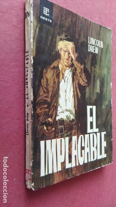 C&oacute;mics: BEST SELLERS DEL OESTE N&ordm; 108 - EL IMPLACABLE - LINCOLN DREW - 1963 TORAY - Foto 2