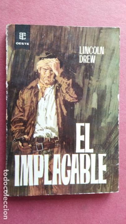 C&oacute;mics: BEST SELLERS DEL OESTE N&ordm; 108 - EL IMPLACABLE - LINCOLN DREW - 1963 TORAY - Foto 1