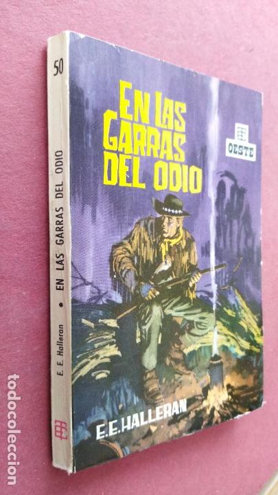 C&oacute;mics: BEST SELLERS DEL OESTE N&ordm; 50 - EN LAS GARRAS DEL ODIO - E.E.HALLERAN - EDICIONES TORAY 1961 - Foto 1