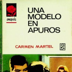 Fumetti: AMAPOLA 871. UNA MODELO EN APUROS (CARMEN MARTEL) BRUGUERA BOLSILIBROS, 1968