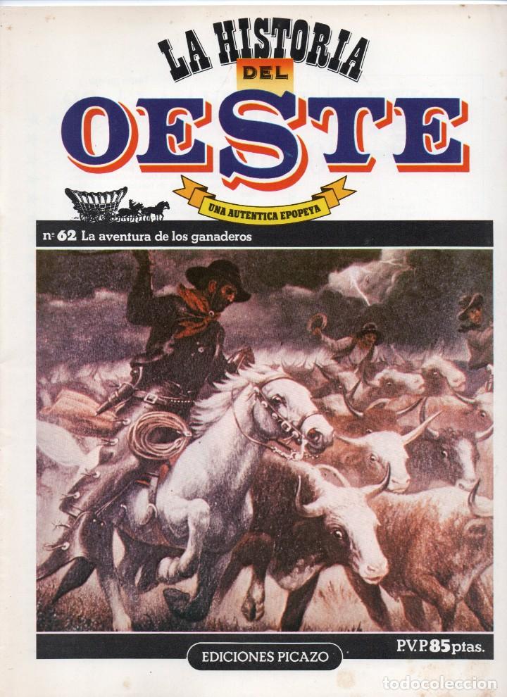 C&oacute;mics: LA CONQUISTA DEL OESTE N&ordm; 62 EDICIONES PICAZO- A&Ntilde;O 1979 - Foto 1