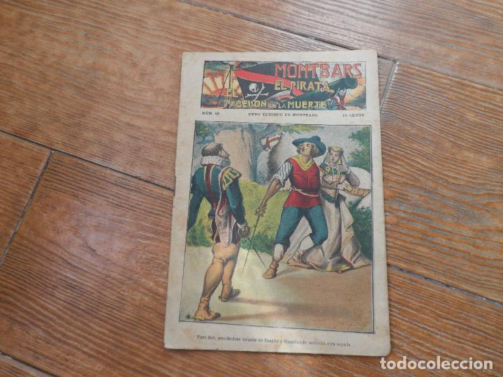 C&oacute;mics: MONTBARS EL PIRATA , EL PABELLON DE LA MUERTE N&ordm; 49 - Foto 1