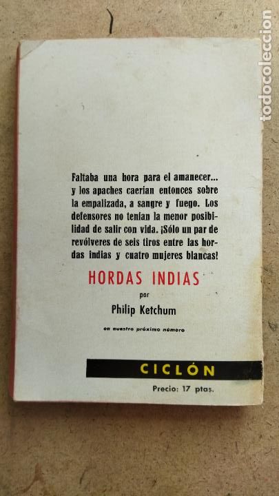 C&oacute;mics: CICL&Oacute;N N&ordm; 89 - E. E. HARLLERAN - HIERRO Y SANGRE - 1966 TORAY - NOIQUET CUBIERTA - Foto 2