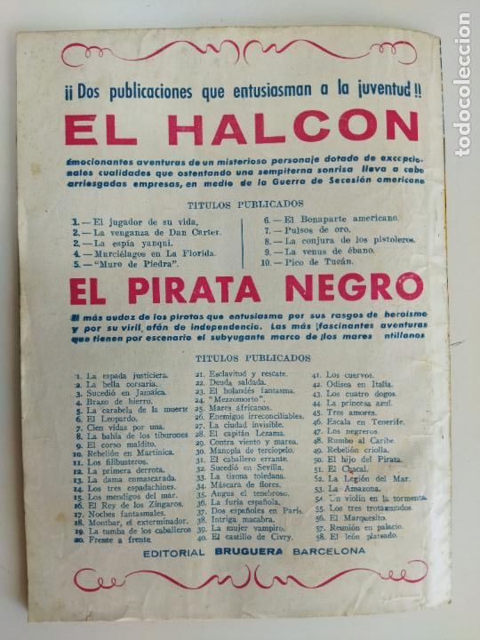 C&oacute;mics: EL PIRATA NEGRO N&ordm; 59 - EL PIRATA NOVEL - Foto 5