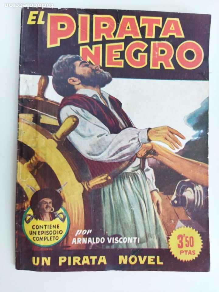 C&oacute;mics: EL PIRATA NEGRO N&ordm; 59 - EL PIRATA NOVEL - Foto 1