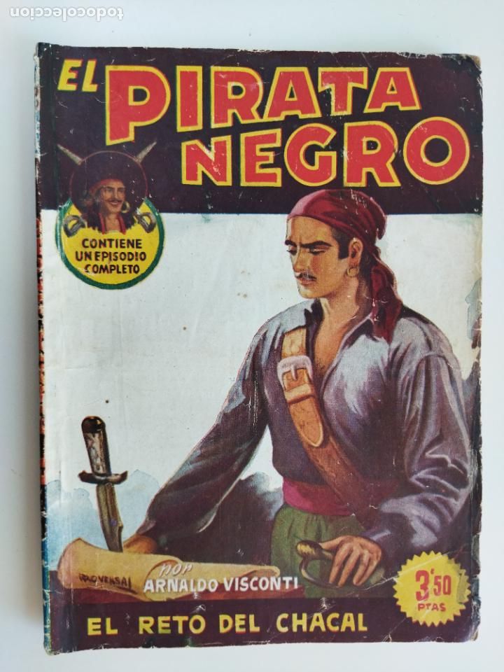 C&oacute;mics: EL PIRATA NEGRO N&ordm; 60 EL RETO DEL CHACAL - Foto 1