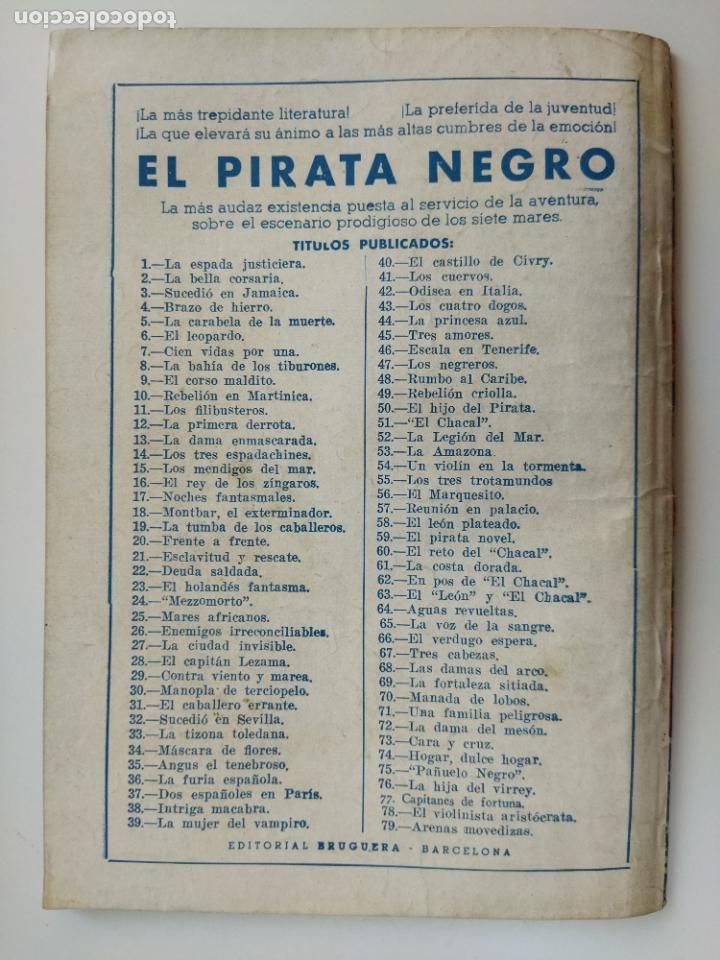 C&oacute;mics: EL PIRATA NEGRO N&ordm; 81 - EL LINCE DESORIENTADO - Foto 4