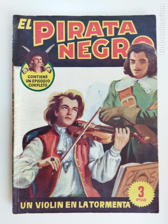 C&oacute;mics: EL PIRATA NEGRO N&ordm; 54 UN VIOLIN EN LA TORMENTA - Foto 1