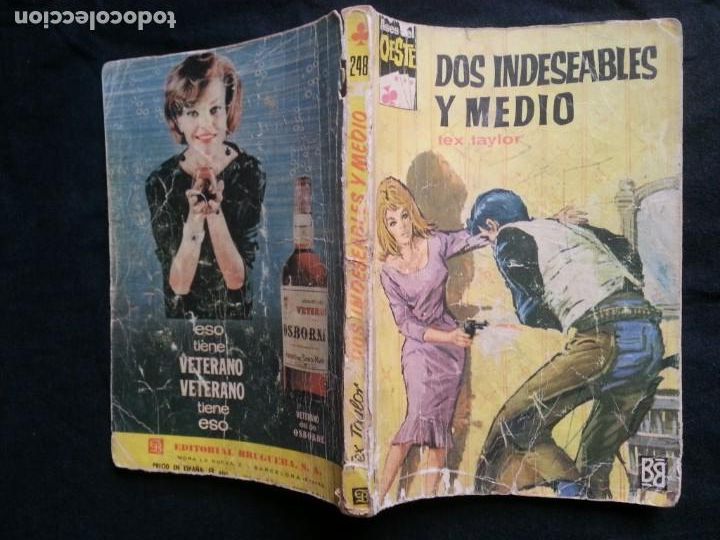 C&oacute;mics: DOS INDESEABLES Y MEDIO - TEX TAYLOR - ASES DEL OESTE 248 - Foto 1