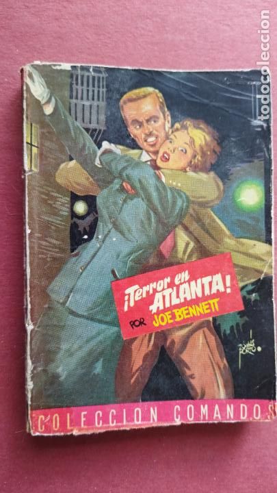 C&oacute;mics: COLECCI&Oacute;N COMANDOS N&ordm; 110 - TERROR EN ATLANTA - JOE BENNETT - Foto 1