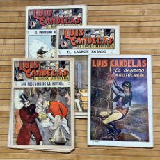 Cómics: LUIS CANDELAS EL BANDIDO ARISTROCATA, 16 NºS, AÑOS 30/40, (EDITORIAL VINCIT). Lote 344044278