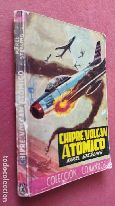 C&oacute;mics: COLECCI&Oacute;N COMANDOS N&ordm; 230 - CHIPRE:VOLC&Aacute;N AT&Oacute;MICO - KAREL STERLING - Foto 2