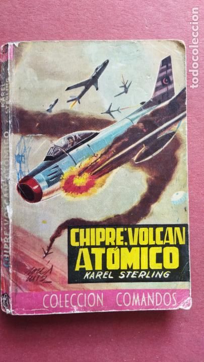 C&oacute;mics: COLECCI&Oacute;N COMANDOS N&ordm; 230 - CHIPRE:VOLC&Aacute;N AT&Oacute;MICO - KAREL STERLING - Foto 1