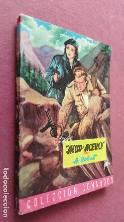 Fumetti: COLECCI&Oacute;N COMANDOS N&ordm; 80 - ALUD DE ACERO - A.ROLCEST - MUY BUENA