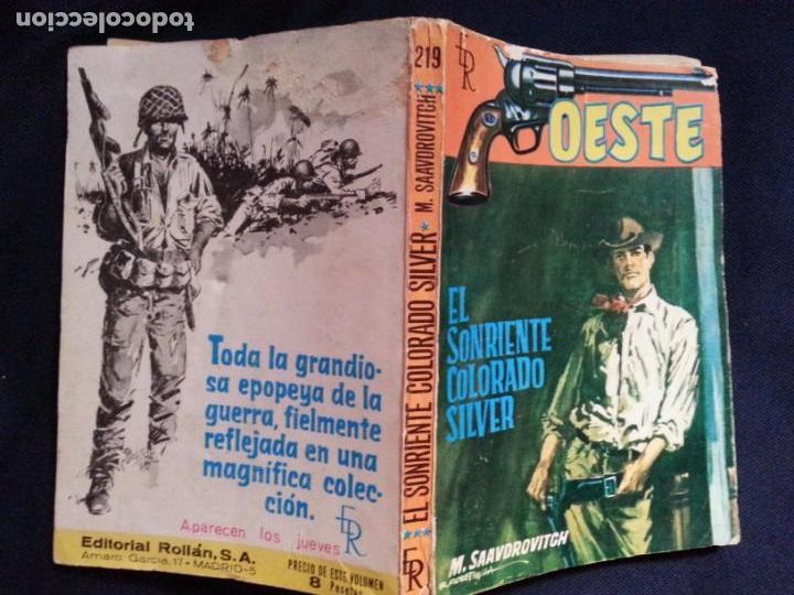 C&oacute;mics: EL SONRIENTE COLORADO SILVER - M. SAAVDROVITCH - OESTE 219 - ROLLAN - Foto 1