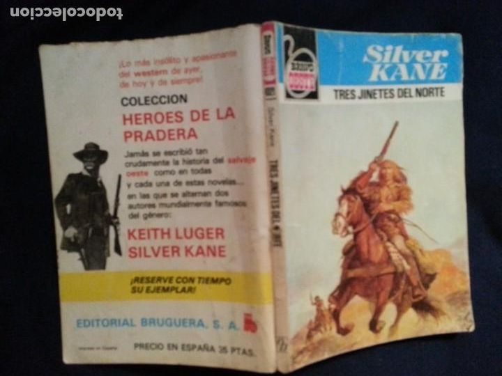C&oacute;mics: TRES JINETES DEL NORTE - SILVER KANE - BRAVO OESTE 1021 - Foto 1