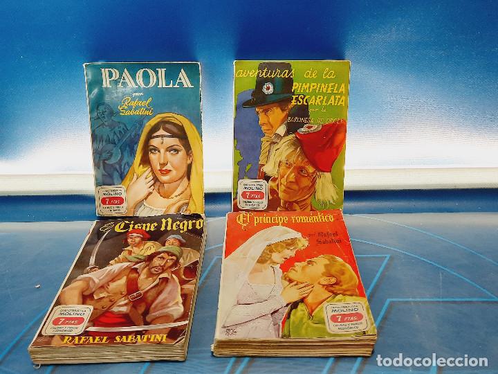 C&oacute;mics: Famosas Novelas, Ed. Molino 40 - 50's. 4 libros.
