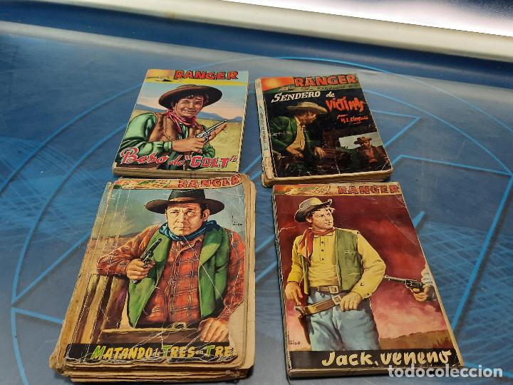 C&oacute;mics: 4 Novelas de bolsillo Ed. Dollar. Colecci&oacute;n Ranger.