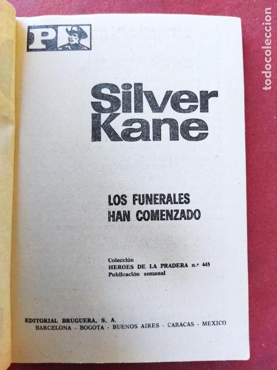 C&oacute;mics: H&Eacute;ROES DE LA PRADERA N&ordm; 445 - SILVER KANE - LOS FUNERALES HAN COMENZADO - Foto 3