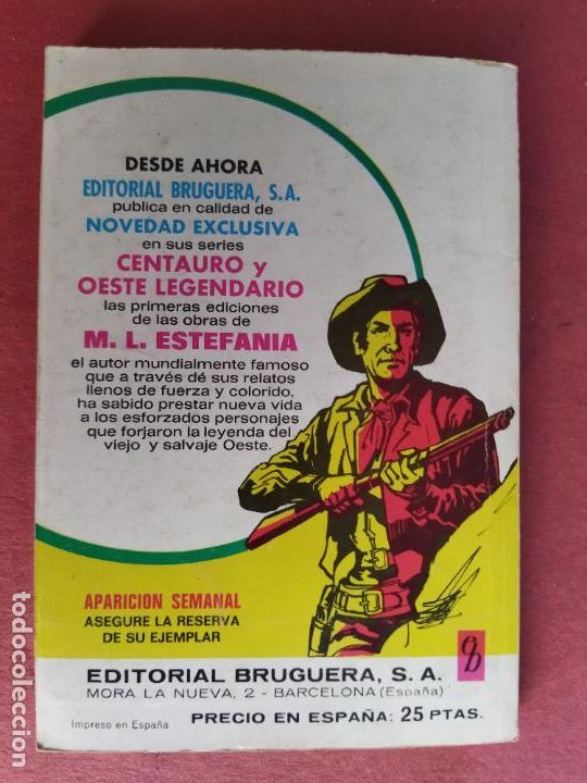 C&oacute;mics: BRAVO OESTE N&ordm; 877 - SILVER KANE - LA TIERRA DEL BISONTE ROJO - Foto 3