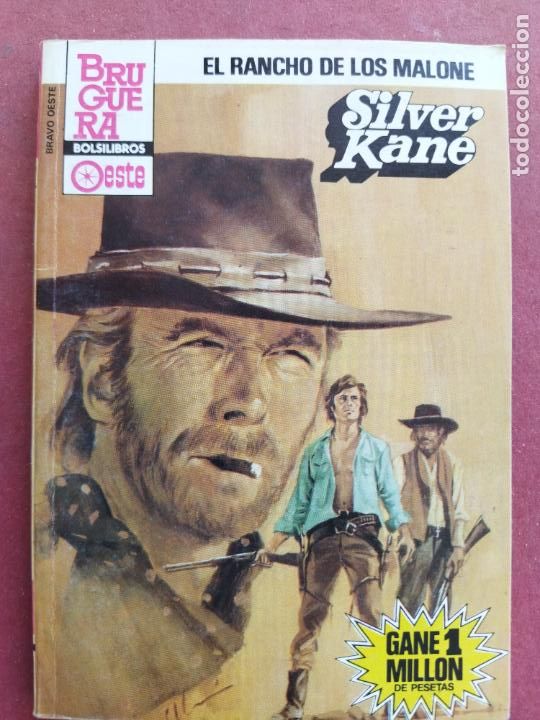C&oacute;mics: BRAVO OESTE N&ordm; 1237 - SILVER KANE - EL RANCHO DE LOS MALONE - EDITORIAL BRUGUERA - Foto 1