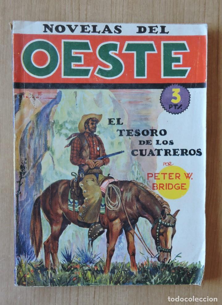 C&oacute;mics: EL TESORO DE LOS CUATREROS, PETER W. BRIDGE, EDICIONES CLIPER, N&ordm; 4, 194? ... L5458