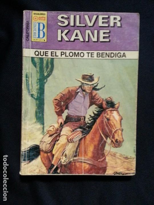 C&oacute;mics: QUE EL PLOMO TE BENDIGA - SILVER KANE - CALIFORNIA 217 - EDICIONES B - Foto 1