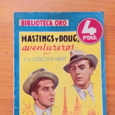 Cómics: HASTINGS Y DOUG, AVENTUREROS - H.A. LIVINGSTO HAHN - BIBLIOTECA ORO AZUL Nº 208 - MOLINO (126). Lote 366433571
