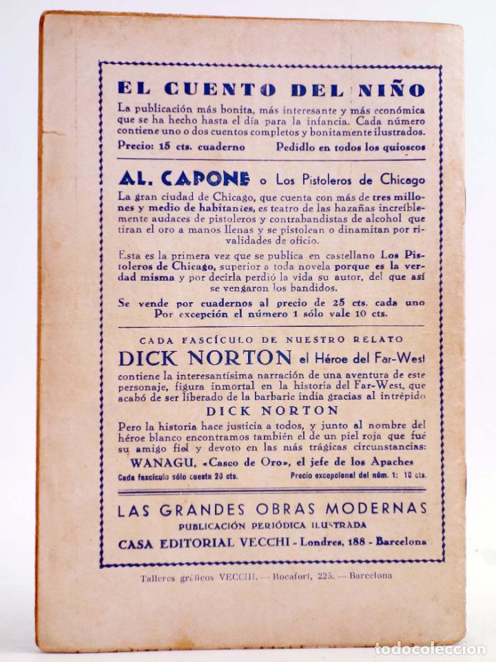 C&oacute;mics: DICK NORTON, EL H&Eacute;ROE DEL FAR WEST 75. EL &Uacute;LTIMO MOHICANO. Vecchi, Circa 1930 - Foto 2