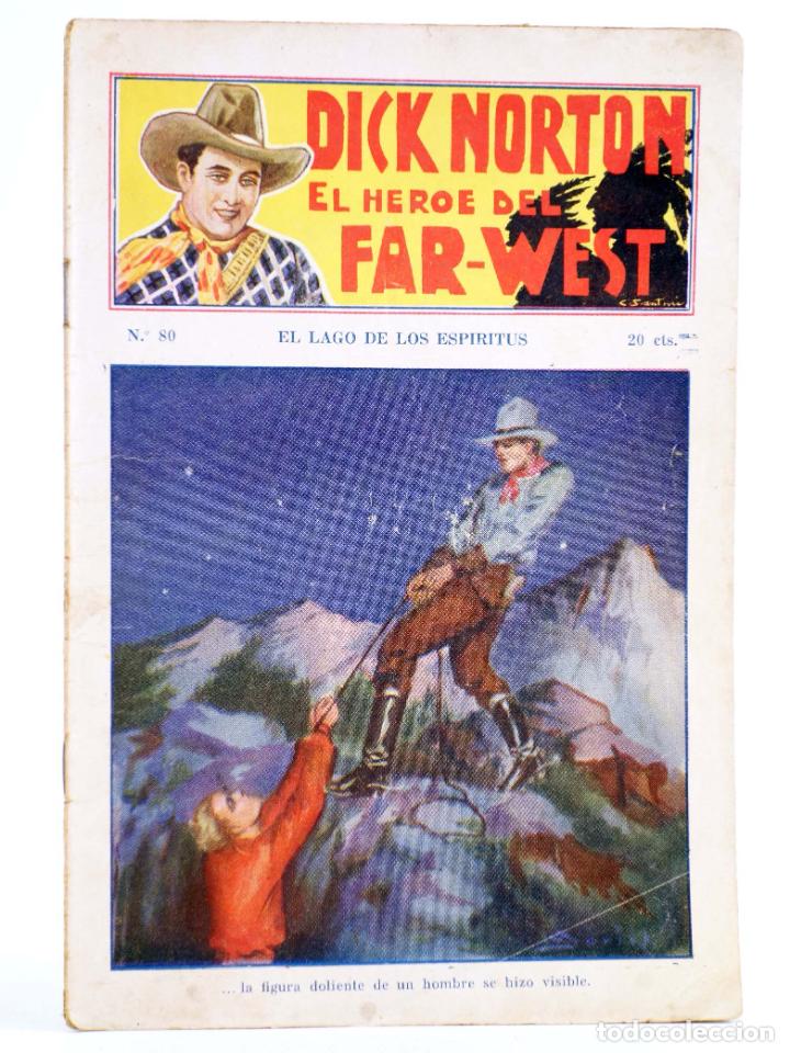 C&oacute;mics: DICK NORTON, EL H&Eacute;ROE DEL FAR WEST 80. EL LAGO DE LOS ESP&Iacute;RITUS. Vecchi, Circa 1930 - Foto 1