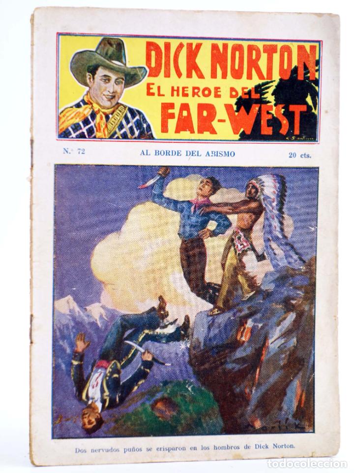 C&oacute;mics: DICK NORTON, EL H&Eacute;ROE DEL FAR WEST 72. AL BORDE DEL ABISMO. Vecchi, Circa 1930 - Foto 1