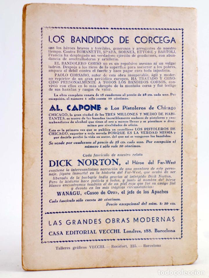 C&oacute;mics: DICK NORTON, EL H&Eacute;ROE DEL FAR WEST 34. EL CONVENTO DE R&Iacute;O HERMOSO. Vecchi, Circa 1930 - Foto 2
