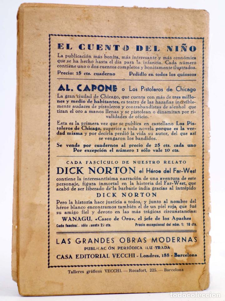 C&oacute;mics: DICK NORTON, EL H&Eacute;ROE DEL FAR WEST 67. LA CARAVANA PERDIDA. Vecchi, Circa 1930 - Foto 2