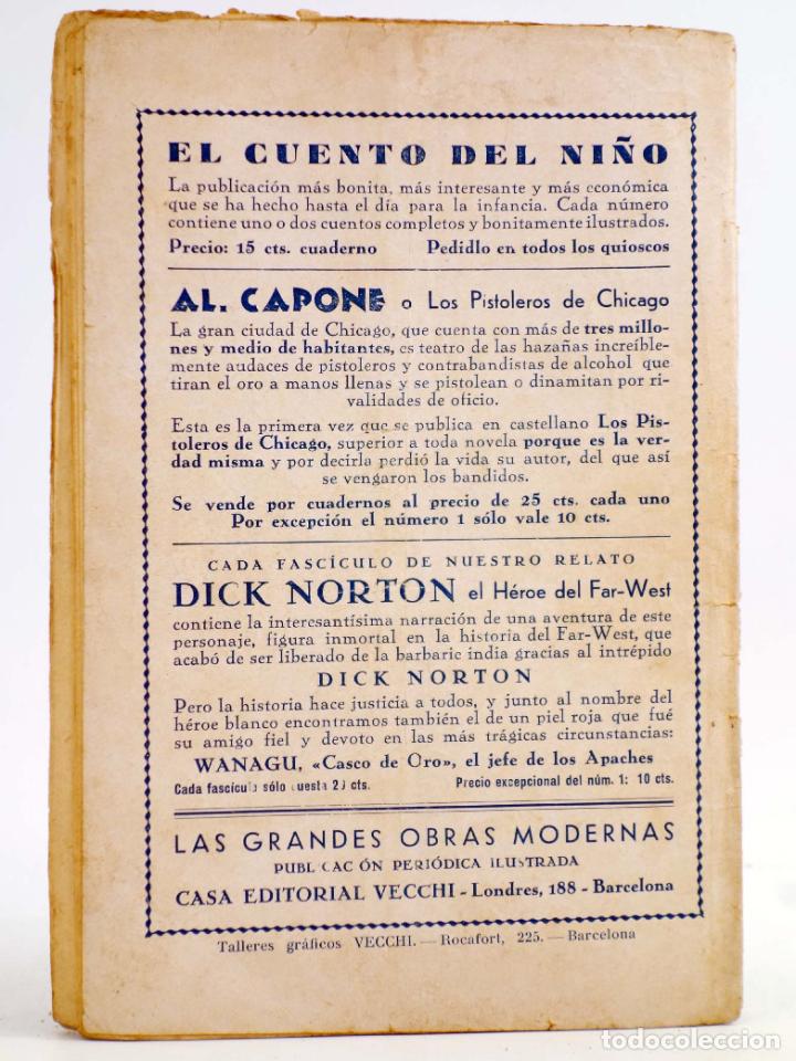 C&oacute;mics: DICK NORTON, EL H&Eacute;ROE DEL FAR WEST 44. EL FALSO OPUTO. Vecchi, Circa 1930 - Foto 2