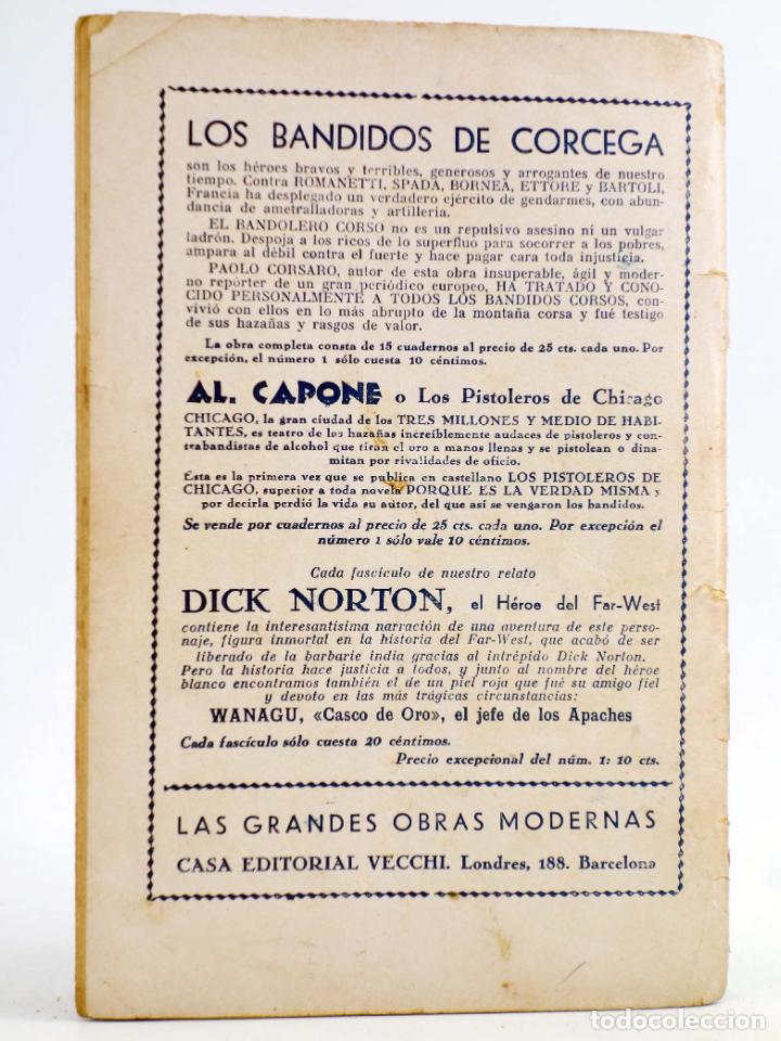 C&oacute;mics: DICK NORTON, EL H&Eacute;ROE DEL FAR WEST 36. EL &Aacute;GUILA DEL PANCHILLO. Vecchi, Circa 1930 - Foto 2