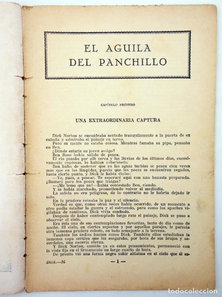 C&oacute;mics: DICK NORTON, EL H&Eacute;ROE DEL FAR WEST 36. EL &Aacute;GUILA DEL PANCHILLO. Vecchi, Circa 1930 - Foto 3
