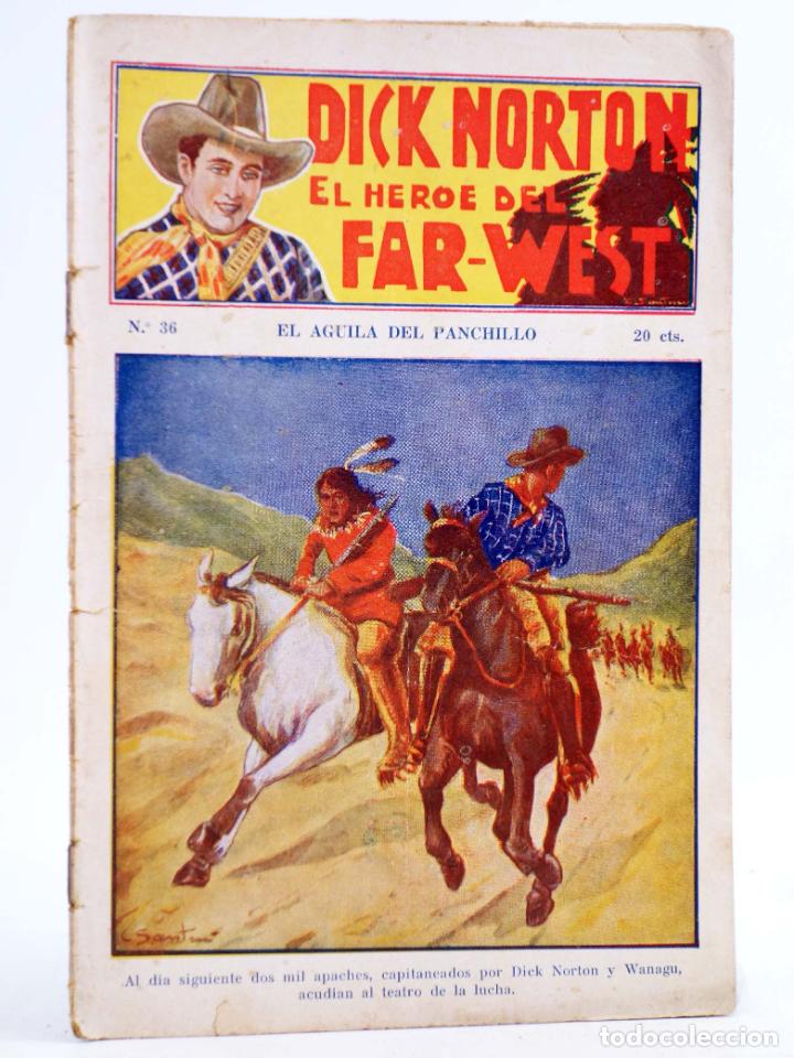 C&oacute;mics: DICK NORTON, EL H&Eacute;ROE DEL FAR WEST 36. EL &Aacute;GUILA DEL PANCHILLO. Vecchi, Circa 1930 - Foto 1