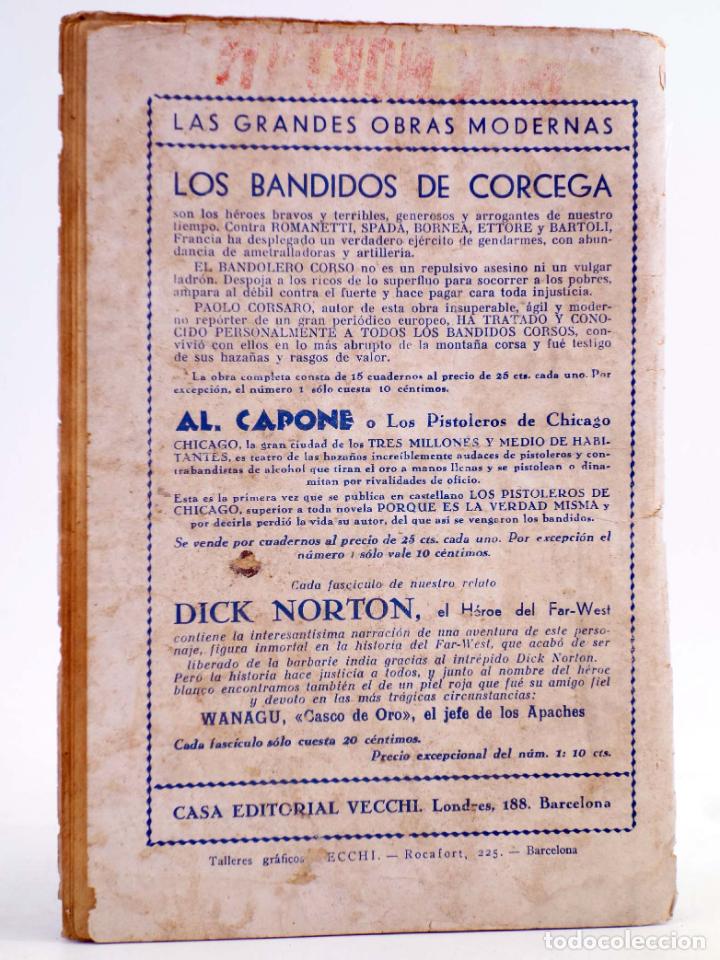 C&oacute;mics: DICK NORTON, EL H&Eacute;ROE DEL FAR WEST 24. A TRAV&Eacute;S DEL WILDNIS. Vecchi, Circa 1930 - Foto 2
