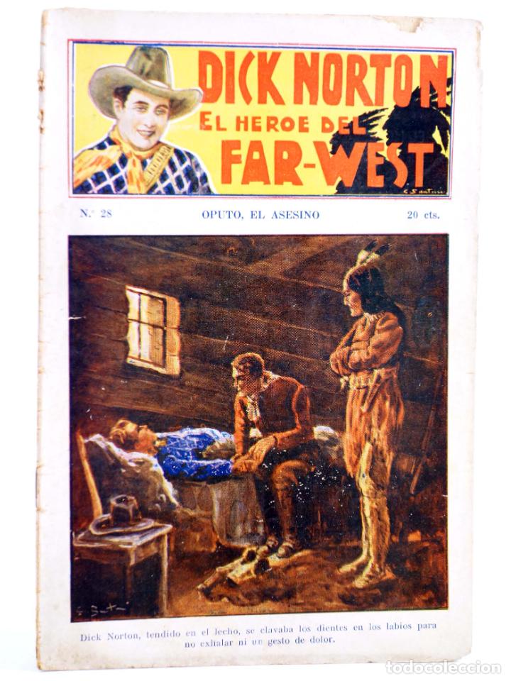 C&oacute;mics: DICK NORTON, EL H&Eacute;ROE DEL FAR WEST 28. OPUTO, EL ASESINO. Vecchi, Circa 1930 - Foto 1
