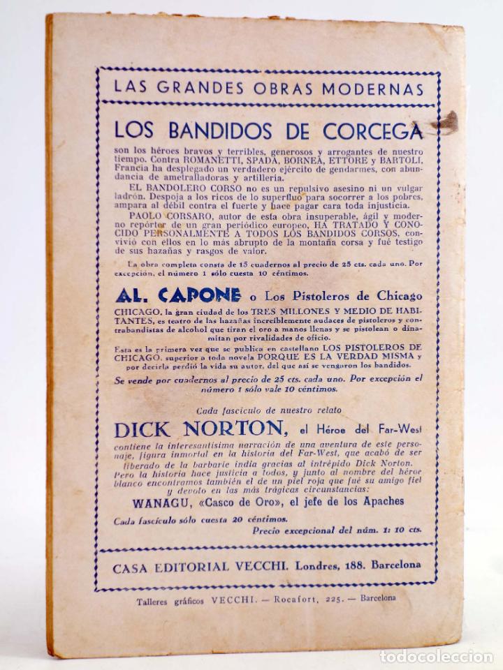 C&oacute;mics: DICK NORTON, EL H&Eacute;ROE DEL FAR WEST 26. EL JOVEN H&Eacute;ROE DEL FAR-WEST. Vecchi, Circa 1930 - Foto 2