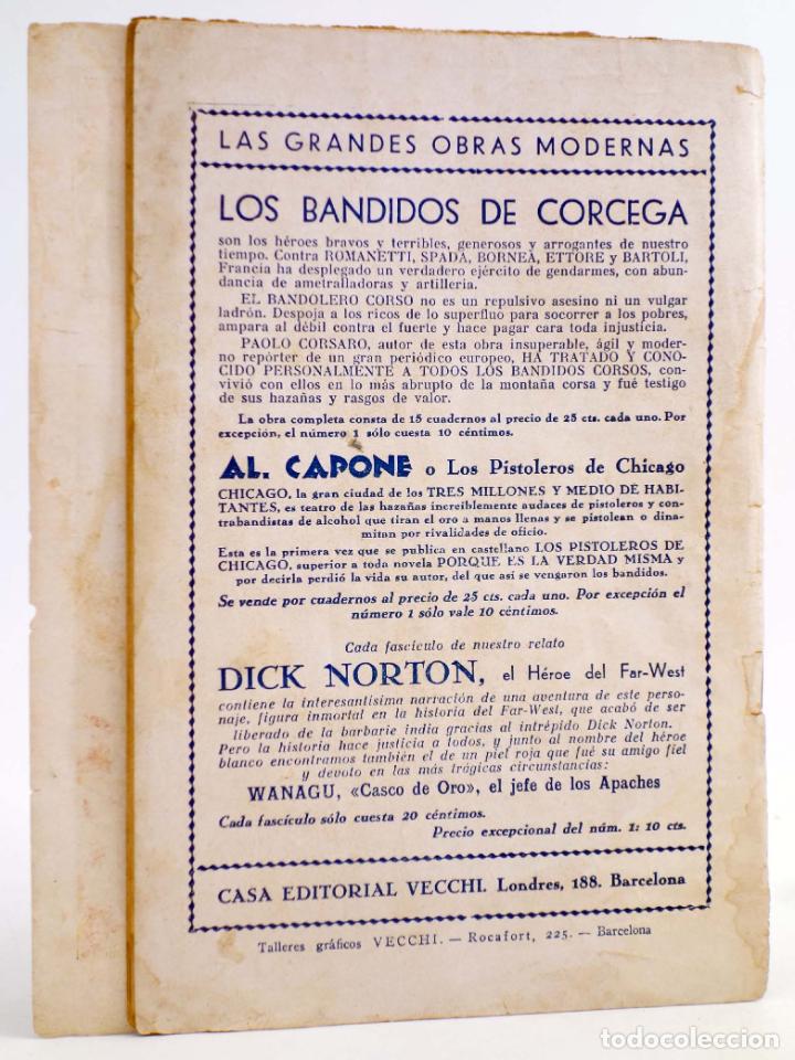 C&oacute;mics: DICK NORTON, EL H&Eacute;ROE DEL FAR WEST 23. EN LAS CASCADAS DEL COLORADO. Vecchi, Circa 1930 - Foto 2