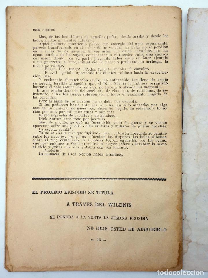 C&oacute;mics: DICK NORTON, EL H&Eacute;ROE DEL FAR WEST 23. EN LAS CASCADAS DEL COLORADO. Vecchi, Circa 1930 - Foto 4