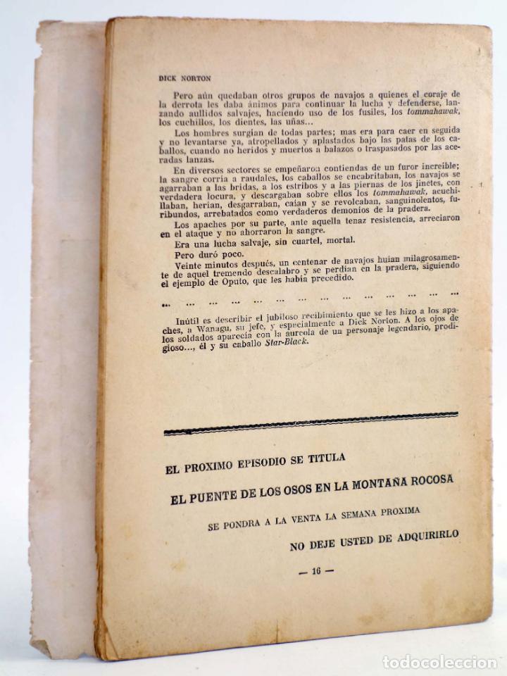 C&oacute;mics: DICK NORTON, EL H&Eacute;ROE DEL FAR WEST 21. EN EL PALO SANGRIENTO. Vecchi, Circa 1930 - Foto 2