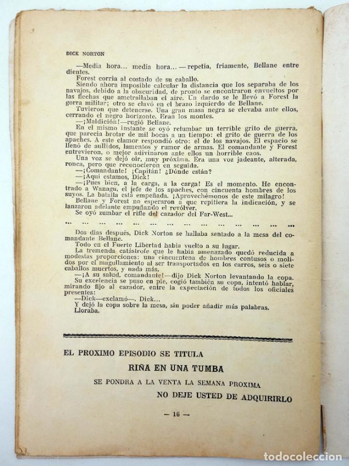 C&oacute;mics: DICK NORTON, EL H&Eacute;ROE DEL FAR WEST 14. EN PLENA PRADERA SALVAJE. Vecchi, Circa 1930 - Foto 4