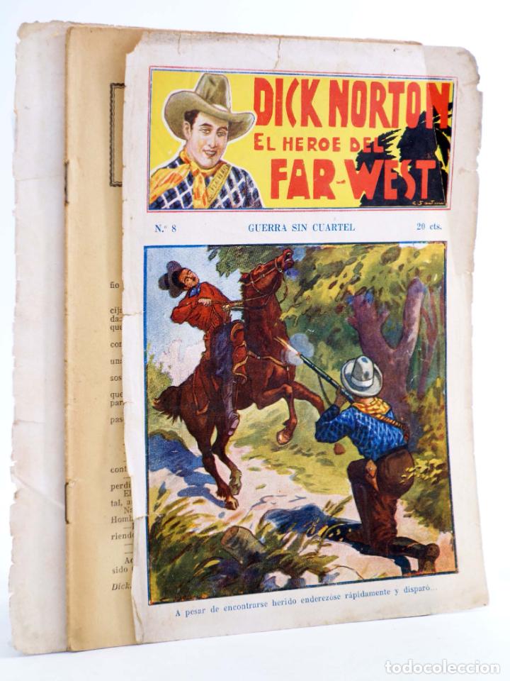 C&oacute;mics: DICK NORTON, EL H&Eacute;ROE DEL FAR WEST 8. GUERRA SIN CUARTEL. Vecchi, Circa 1930 - Foto 1